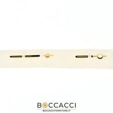 OMEGA 1000 Coppia Lancette ( Ore 130, Minuti 60) Nere e Oro Calib: 1000, 1001...