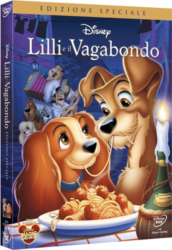 Dvd lilli vagabondo - lilli,