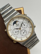 Orologio al quarzo Seiko Cruising 7A48-7000 cronografo fasi lunari dal Giappone