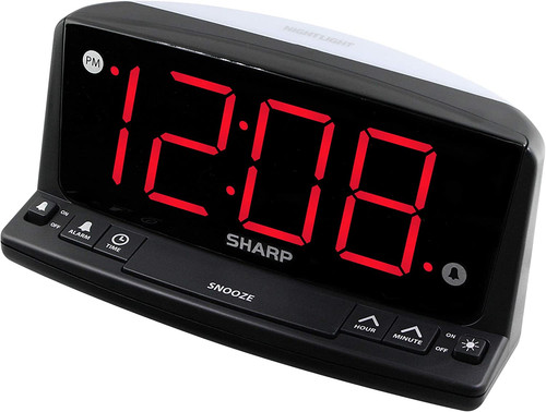 Sharp sveglia digitale led - sharp,