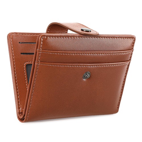 Cartera cuero con tarjetero - cartera,