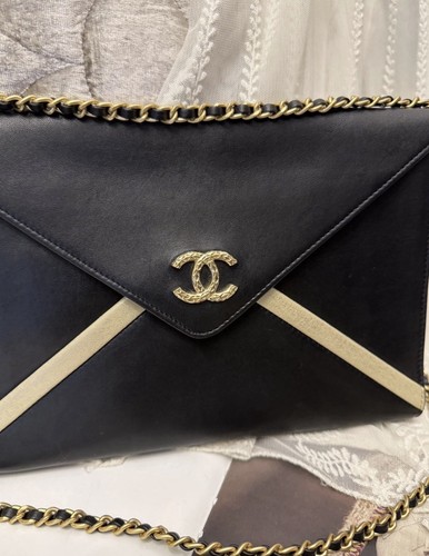 Chanel envelope flap bag pelle - chanel,