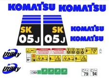 Komatsu sk 05 j decalcomanie