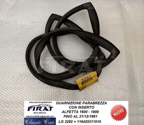 Guarnizione parabrezza alfetta - parabrezza,