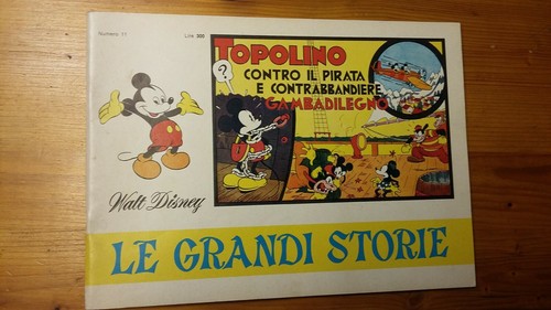 Topolino contro pirata - topolino,