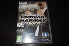 SEGA FOOTBALL MANAGER 2013 PC MAC DVD NUOVO SIGILLATO