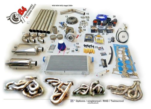 Kit turbo bmw - m54, m54