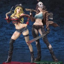 Statua Freddy vs. Jason Girl
