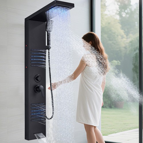 Led colonna pannello doccia - colonna,