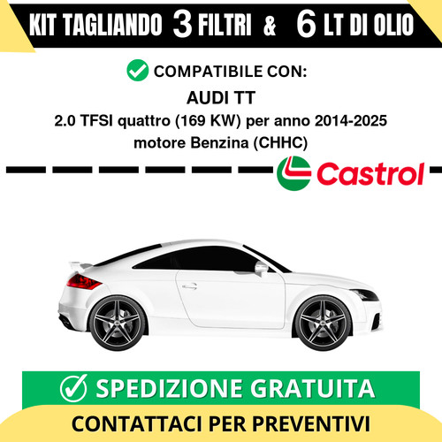 Tagliando per audi 0 tfsi - audi,