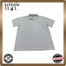 Polo Lacoste uomo bianca