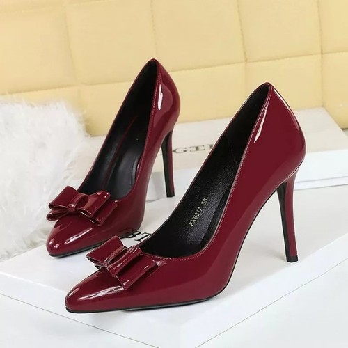 Decolte vino rosso lucide - rosso,