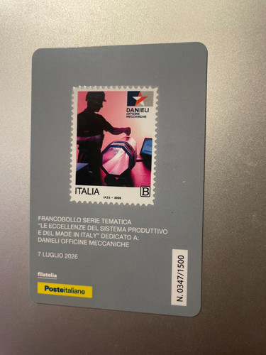 2026 tessera filatelica - tessera,