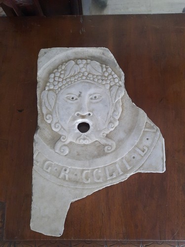 Mascherone marmo del xix - mascherone,