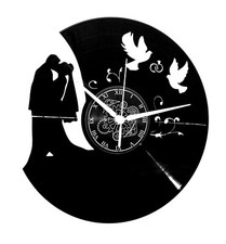 OROLOGIO DA PARETE -  Idea Regalo - Donna SPOSI NOZZE MATRIMONIO Bomboniera