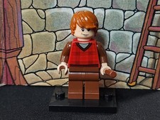 LEGO Harry Potter Minifigure Ron Weasley hp123 Esclusivo solo in set 10217