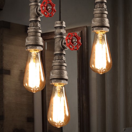 Lampada steampunk vintage