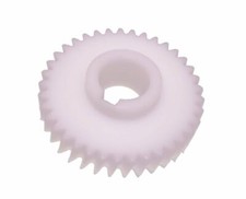 Ingranaggio BF-20 37 denti per fresatrici Optimum BF20 in POM di alta qualità bianco