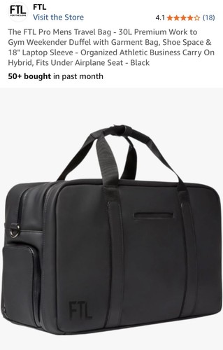Borsa viaggio uomo ftl pro - borsa,