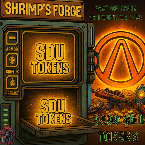 Borderlands 9999 sdu tokens - borderlands,