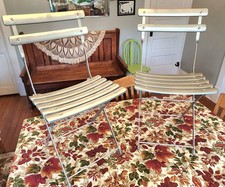 SEDIE PIEGHEVOLI VINTAGE RARE