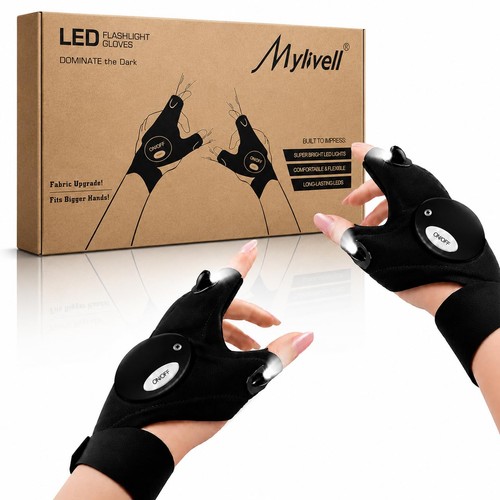 Mylivell guanti torcia led - guanti,