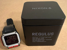 NIXON Regulus A1180 Black-Red