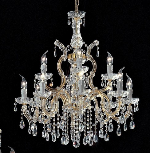 Lampadario stile maria teresa - lampadario,
