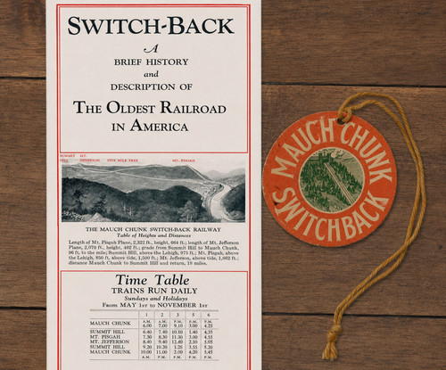 1910 antico mauch chunk - antico,
