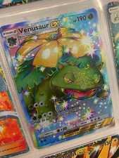 Shiny Venusaur ex Card Pokemon