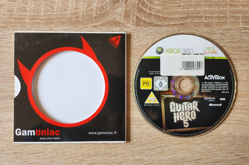 Jeu xbox 360 guitar hero - 360,