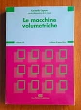 INGEGNERIA MECCANICA LE MACCHINE VOLUMETRICHE TURBINE CAPUTO AMBROSIANA V.3/1