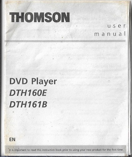 Thomson dth 160 - 160, 161