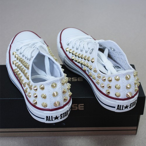 Sneakers basse borchie