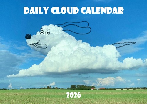 Calendario parete nuvola - calendario,