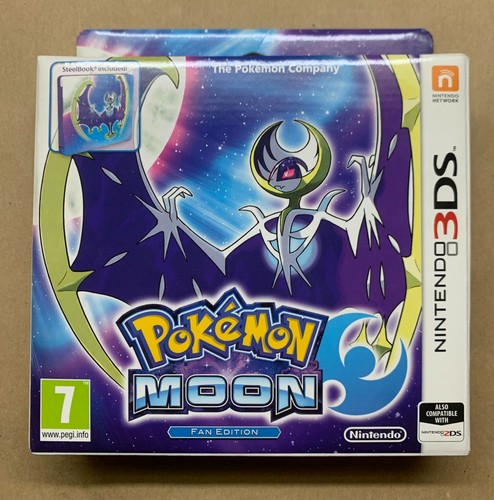 Nintendo 3ds pokemon moon fan - 3ds,