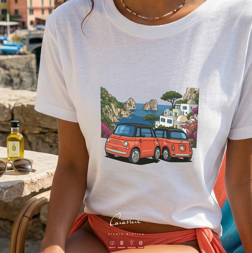 Shirt maglia auto vintage - auto,
