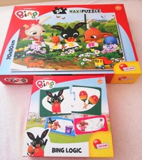2 Giochi BING lisciani, Puzzle + Gioco Memo 