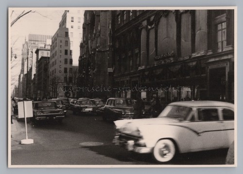 New york usa 1959 traffico - new,