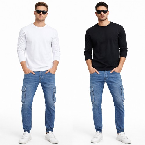 Jeans uomo denim - , pantaloni