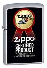 zippo by mazzi stampato