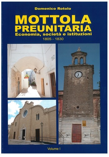 Libro mottola preunitaria - libro,