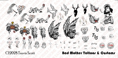 Tatuaggi travis scott - tatuaggi,