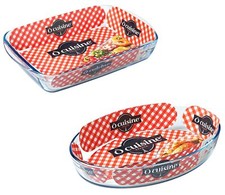 Pirofila in Vetro Rettangolare