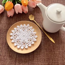 4 pezzi/lotto bianco vintage