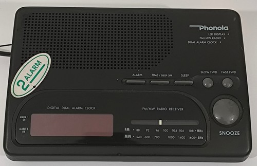 Radio sveglia phonola - phonola, snooze