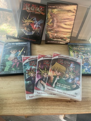 Anime dvd lot - anime, yu-gi-oh,