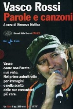 parole e canzoni (libro + dvd) rossi vasco 9788806180997
