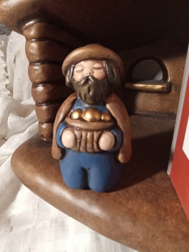 Pastore portatore doni presepe - doni,