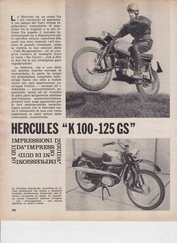 Advertising test moto hercules - test,